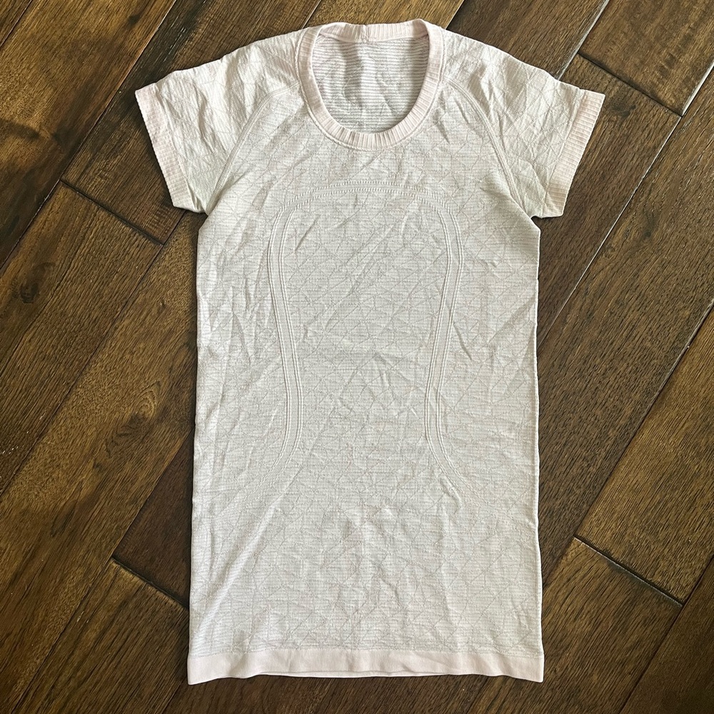 Light Pink Geometric T-Shirt Lululemon swiftly